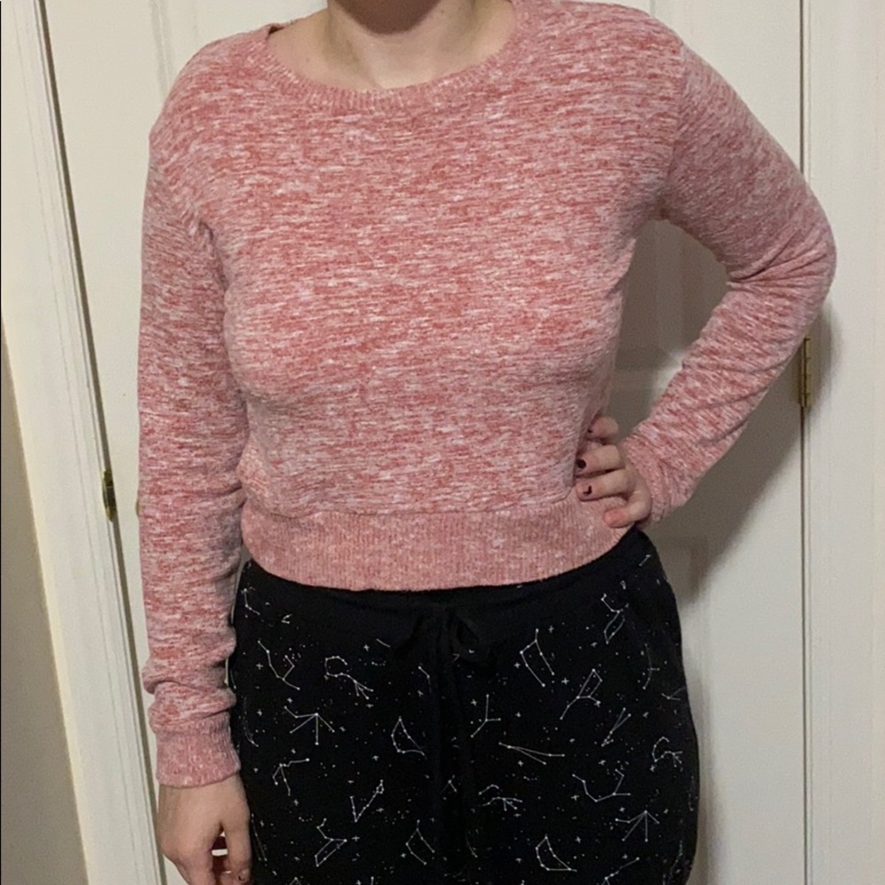 Pink sweater/shirt